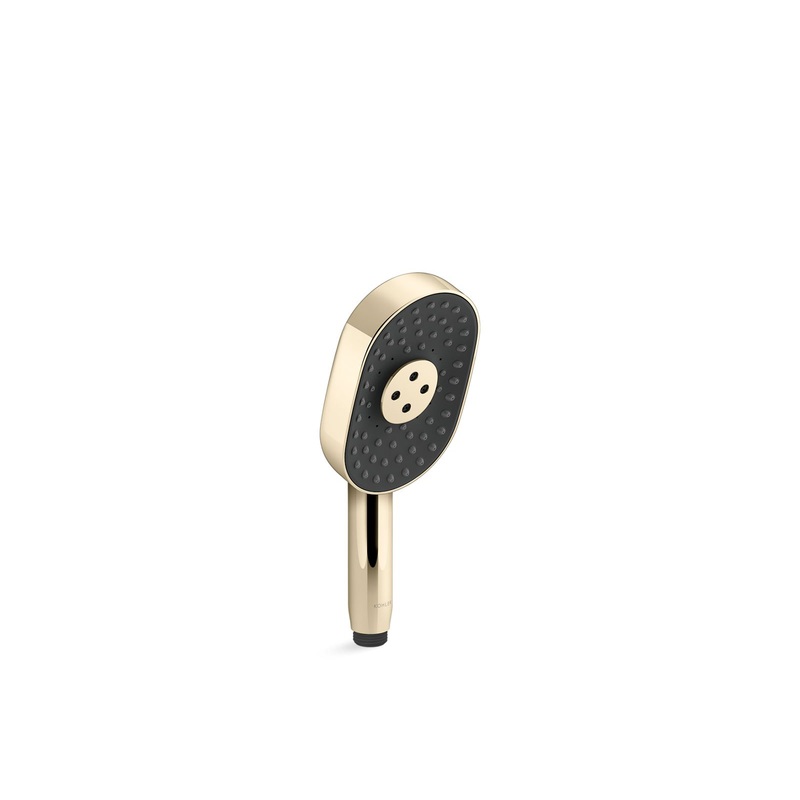 KOHLER K-26284-G-AF Statement Oblong Three-Function Handshower, 1.75 Gpm In Vibrant French Gold